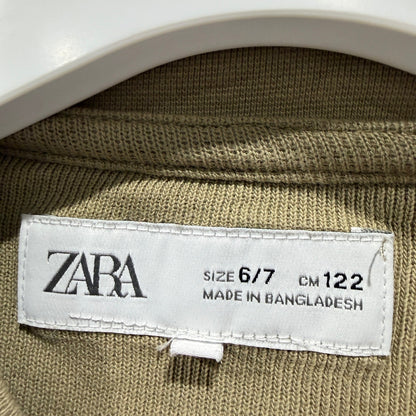 Zara & Hybrid Shirt Bundle Boys 6/7 Blue Green Jurassic Park Fall Winter EUC2