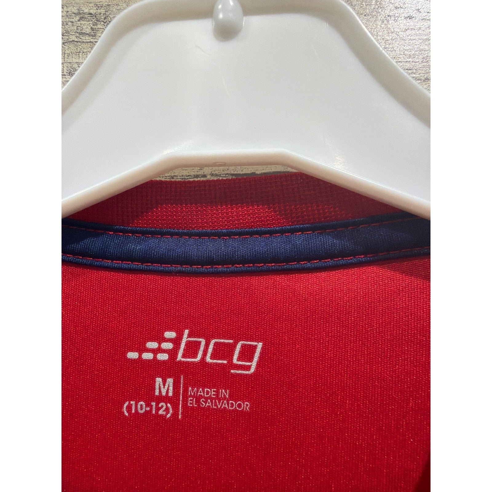 BCG Activewear Shirt Bundle Boys Medium 10-12 Red Blue Sporty Athletic4