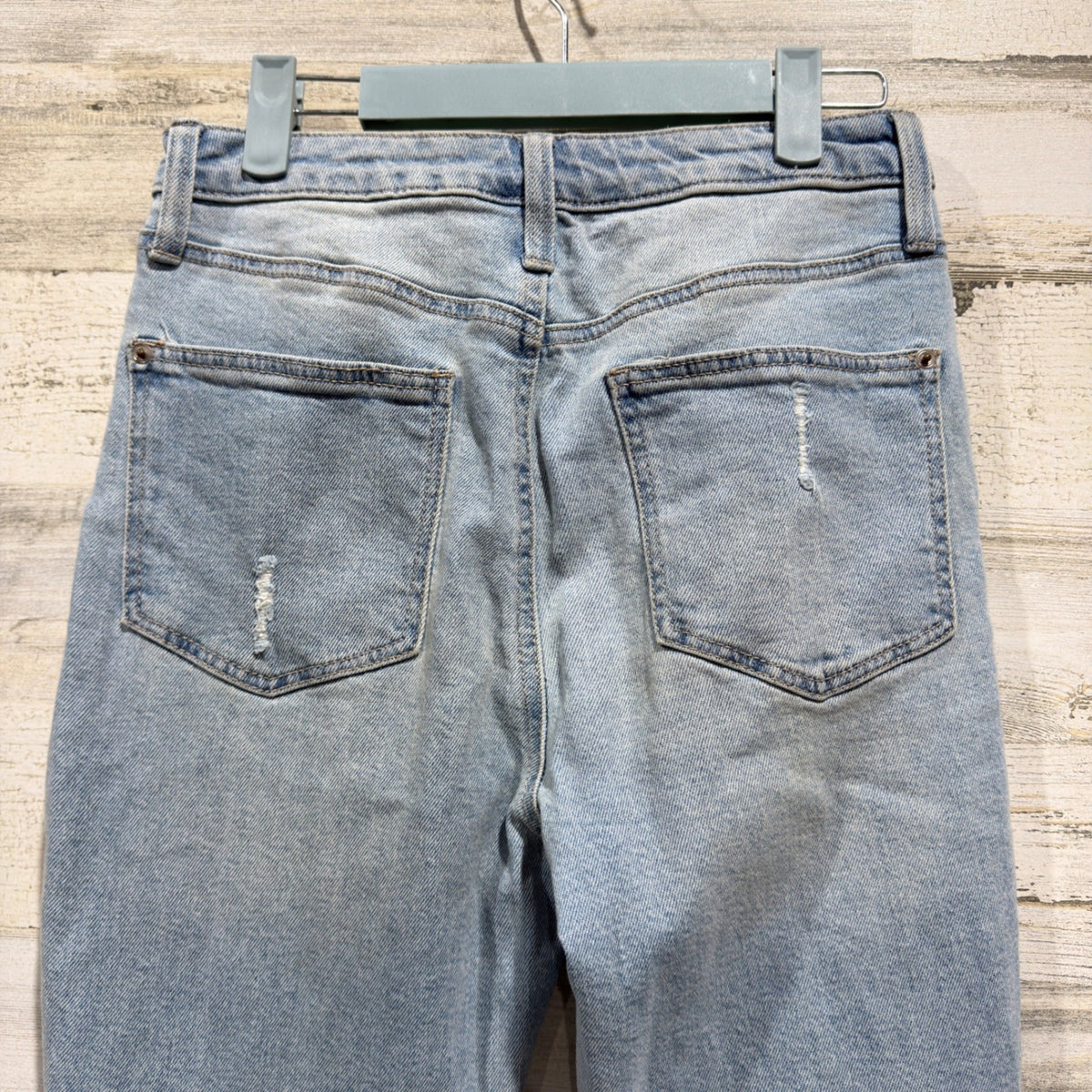 REgeneration Jeans Women 3/26 Light Wash Distressed Ripped Grunge GUC5
