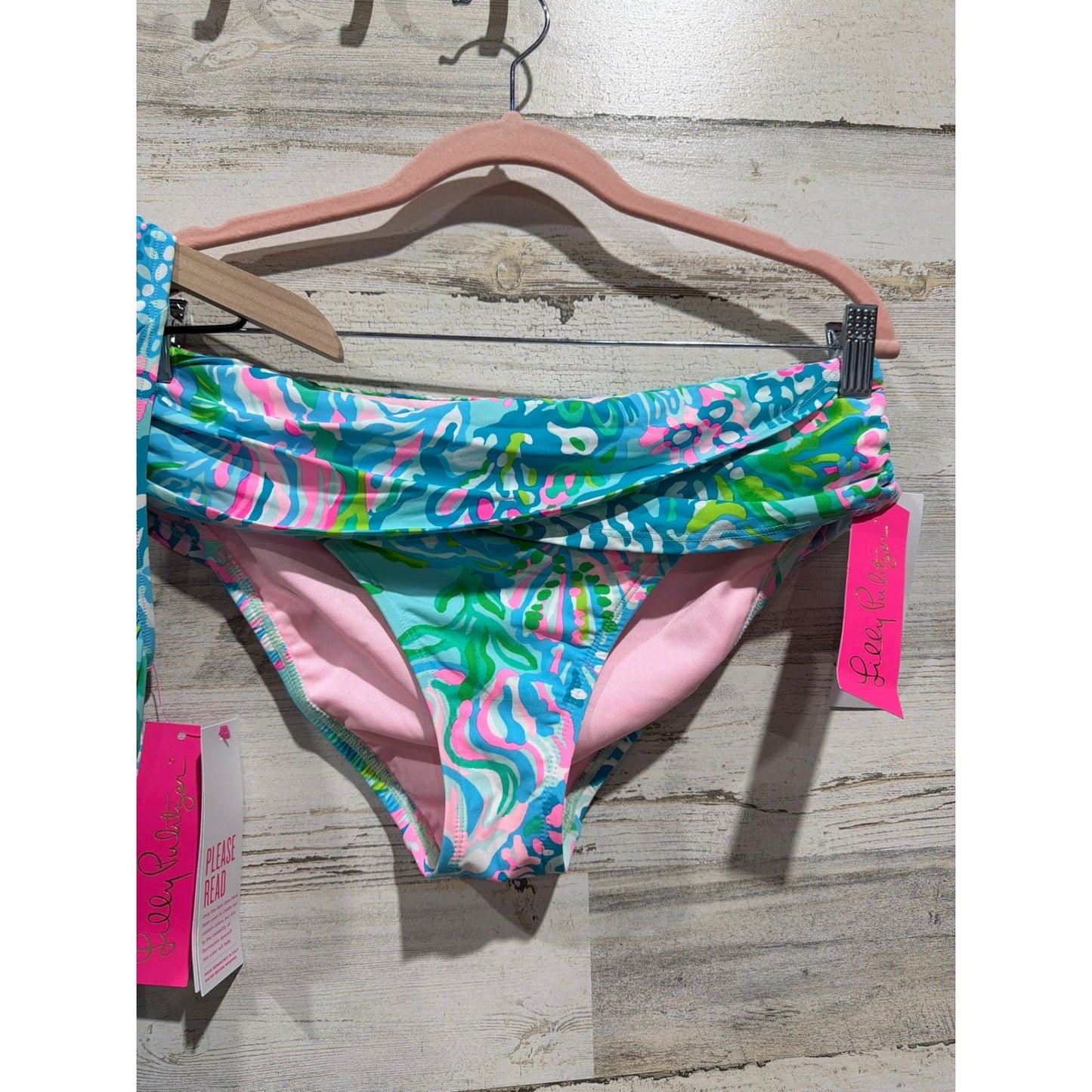 Lilly Pulitzer Tankini Swim Women 8 Top / 10 Bottoms Floral Tropical Resort NWT3