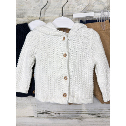 Tommy Bahama Carters Baby Boy 0-3M / 3M Knit Sweater Pants Bundle EUC1