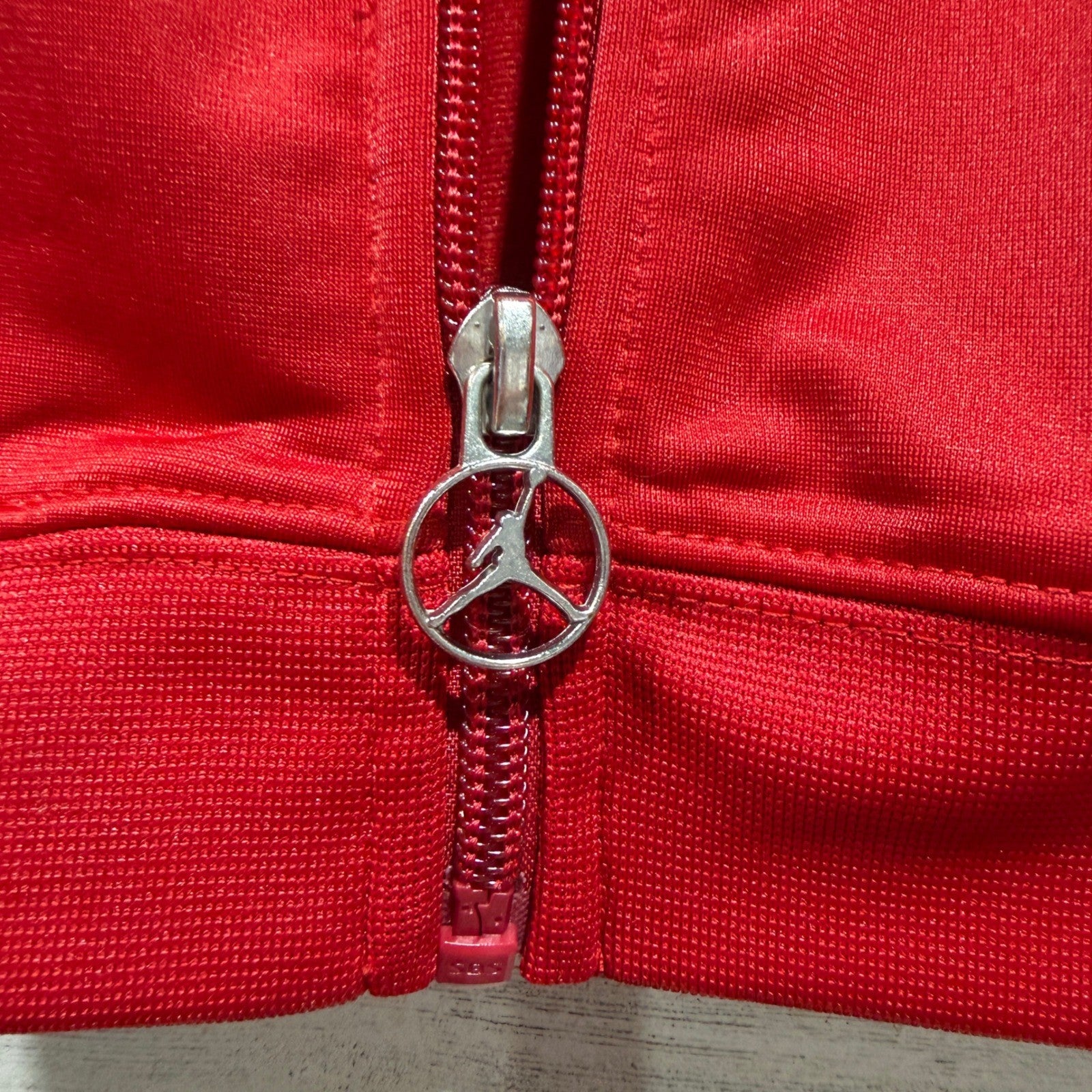 Jordan Track Jacket Boys 2T Red Gray Jumpman Air Sportswear EUC4