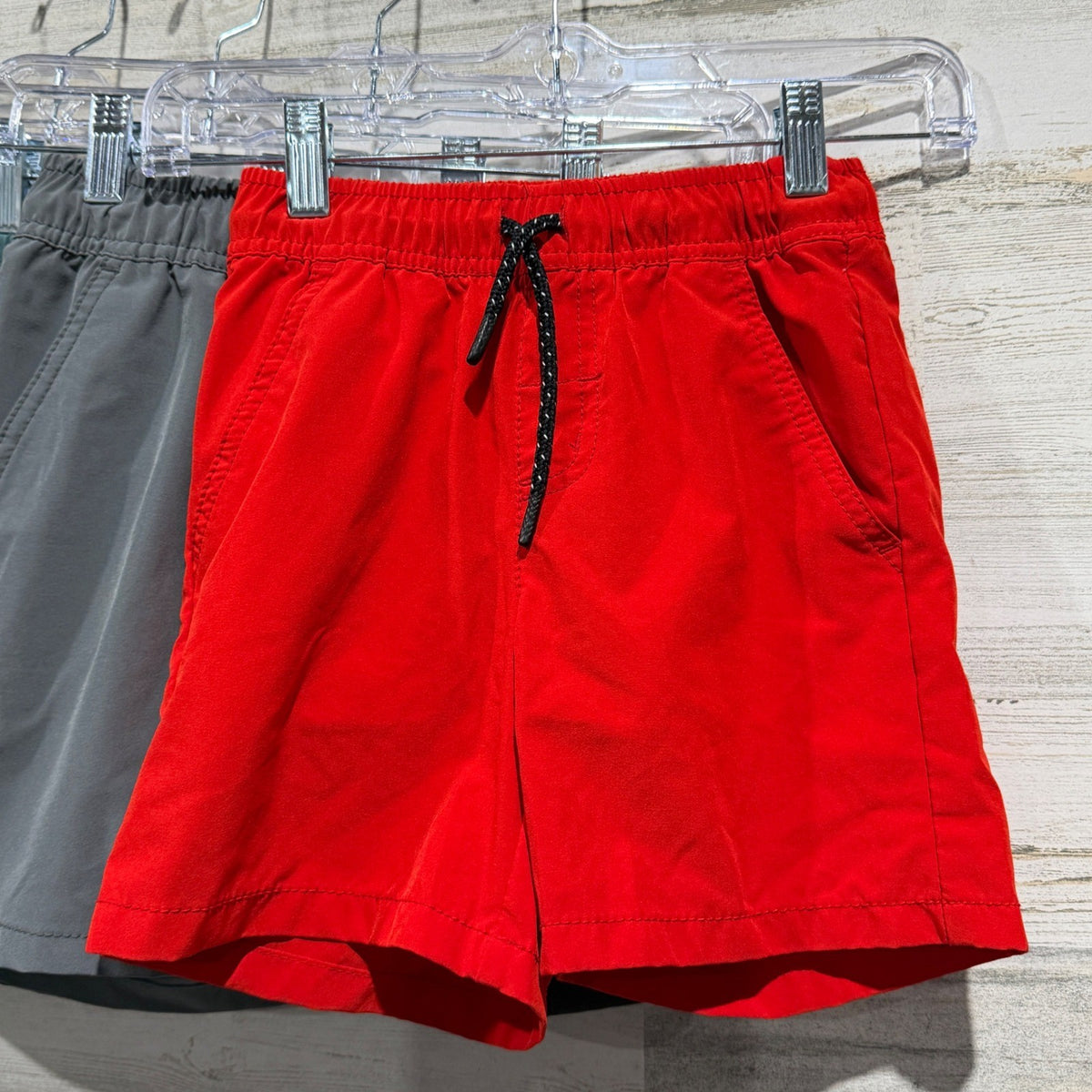 Cat & Jack Pull-On Adventure Shorts Boys 6/7 Small 5-Pack Solid Outdoor EUC1