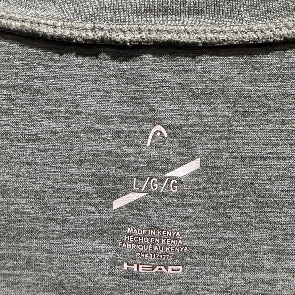 Head Long Sleeve Active Shirt Women L Green Thumbhole Athleisure *Flawed1
