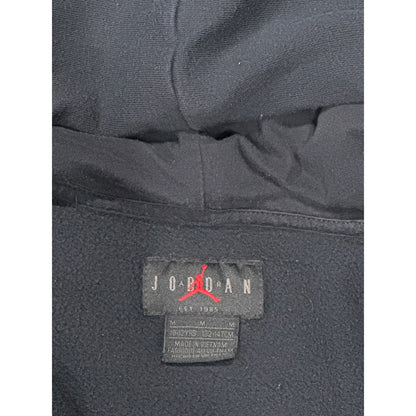 Jordan Full Zip Hoodie Boys Medium 10/12 Black Jumpman Logo GUC2