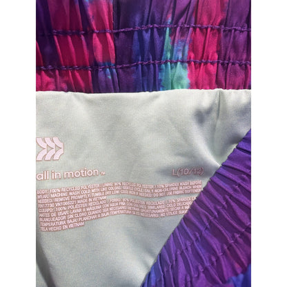 90 Degree All In Motion Girls 10/12 Blue Pink Athletic Bundle Activewear NWT/EUC6