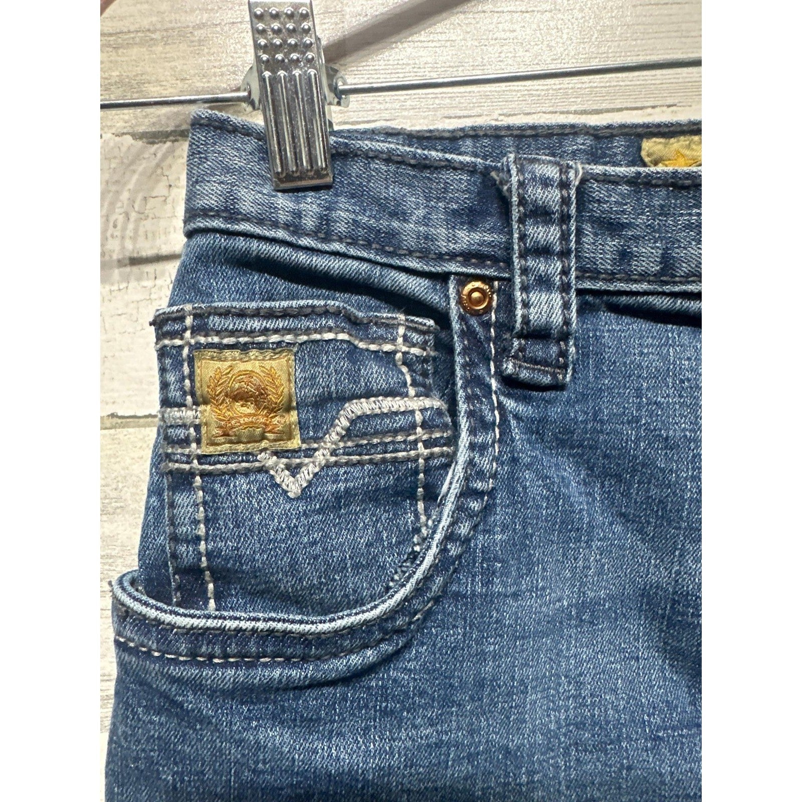 Cinch Jeans Boys 14S Blue Straight Leg Western Denim EUC1