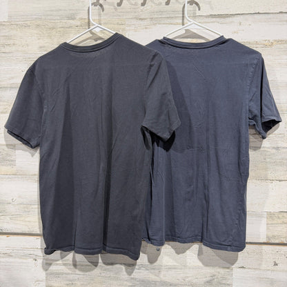 Nike Beast & Futura Logo Graphic T-Shirt Lot Men M Black Cotton Blend Flawed*11