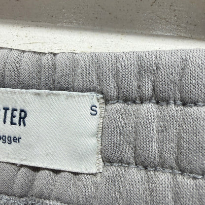 Hollister Relaxed Jogger Men Small Grey Fleece Sweatpants Loungewear *Flawed5