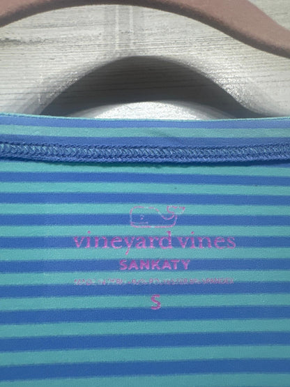 Women's Size Small Vineyard Vines Sankaty Striped Long Sleeve Shirt EUC1