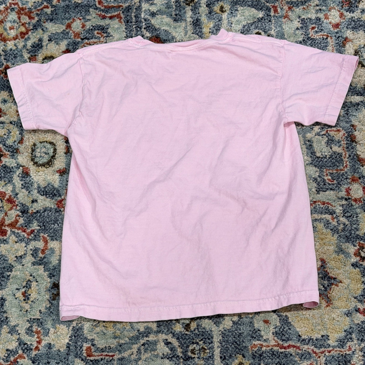 Comfort Colors Tee Girls M Pink Texas A&M Aggies Graphic Gameday EUC3