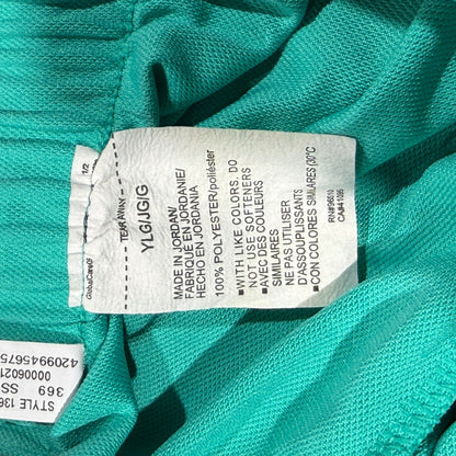 Under Armour Play Up Shorts Girls Large Pink Teal Polyester Athletic 2-Pack EUC6