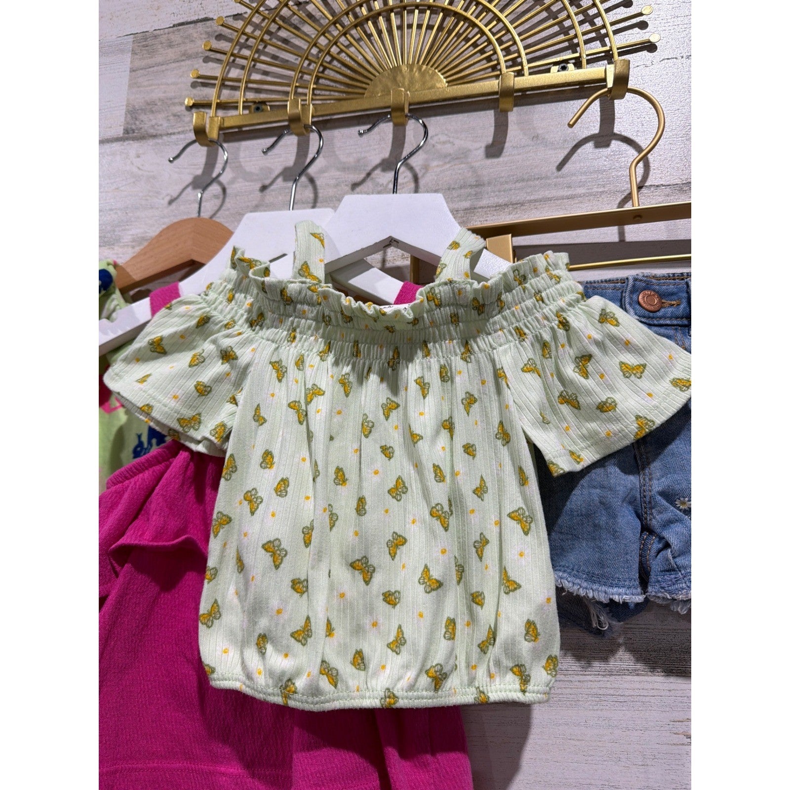 Carter's Old Navy Girls 2T Lot Summer Romper Tank Shorts Bundle2