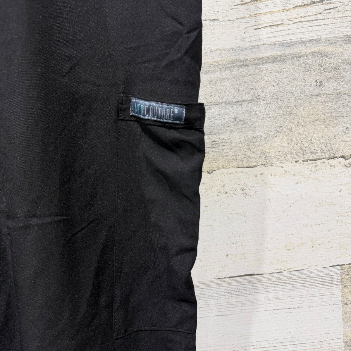 Med Couture Insight Scrub Pants Women 4XL Black Solid Modern NWT6