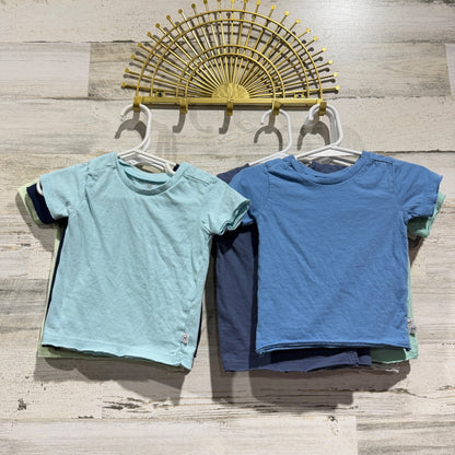 Honest Baby T-Shirt Bundle Boys 6-9m Multicolor Organic Cotton Basics3