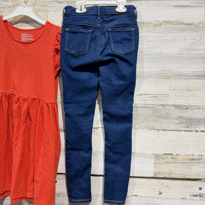 Abercrombie Cat & Jack Old Navy Girls Clothing Lot 4pc Size 10/12 Bundle Casual12
