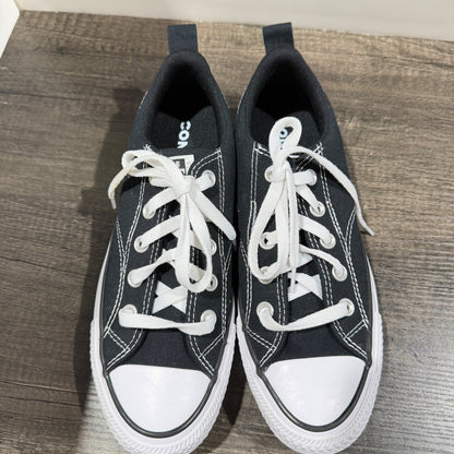 Converse All Star Kids Size 5.5 Youth Black Low Top Sneaker Classic EUC2
