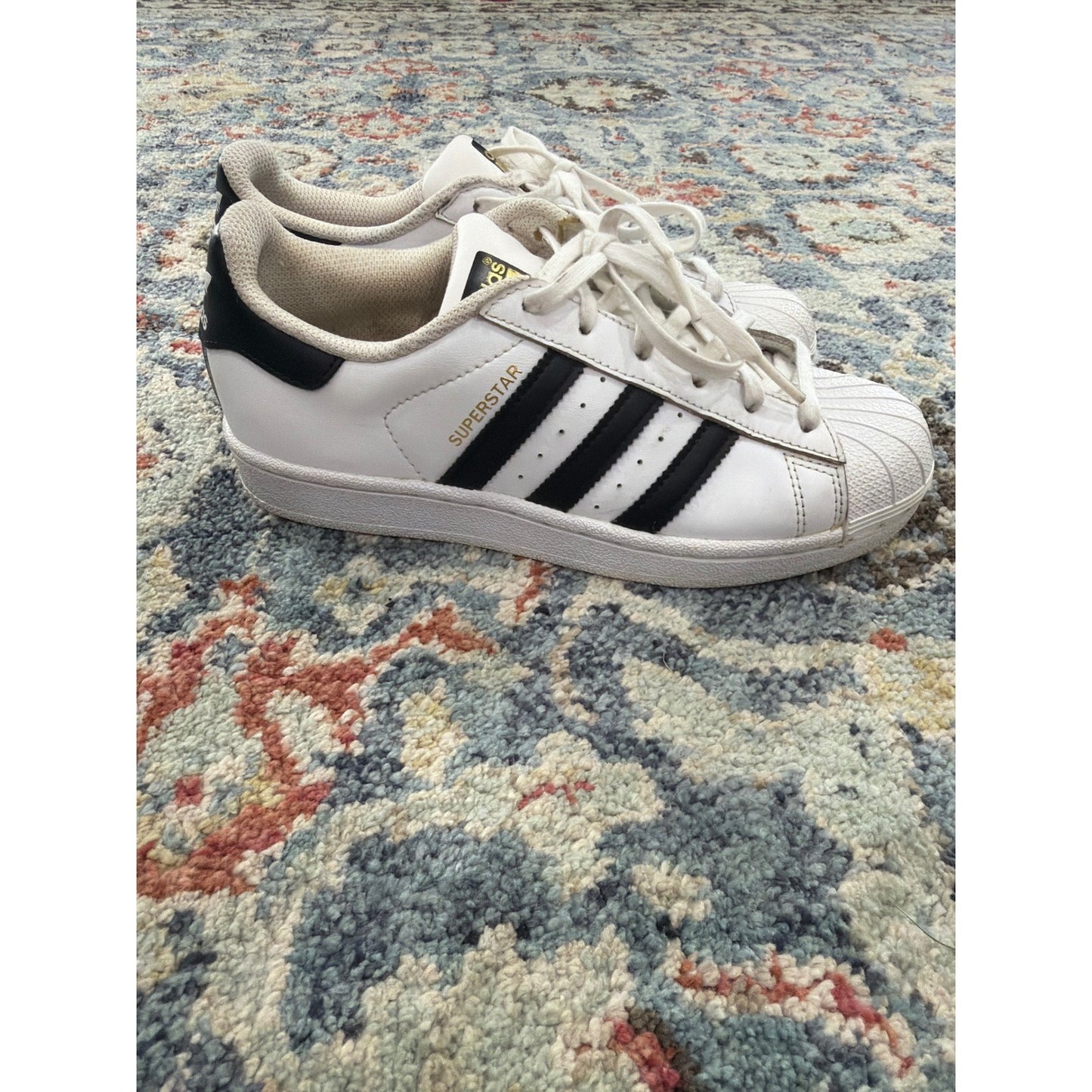 Adidas Superstar Sneakers Youth 4 White Black Shell Toe Classic Streetwear3