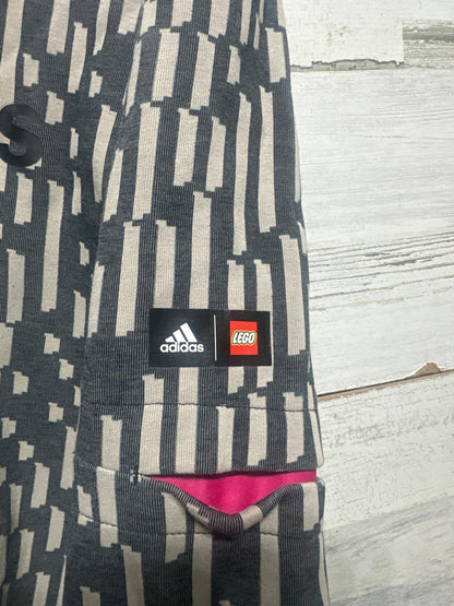 Adidas LEGO Sweatshirt Kids 9-10 Geometric Pullover EUC2