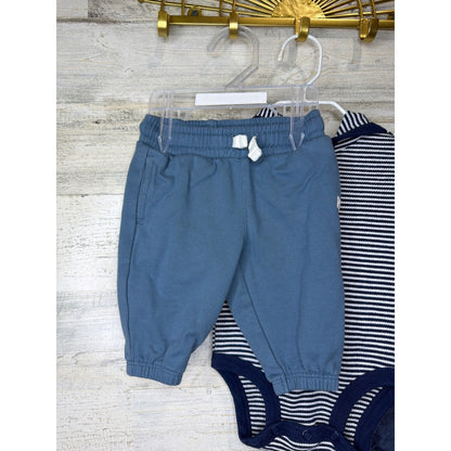Carter's OshKosh Bundle Boys 3M Blue Construction Denim Organic Workwear2