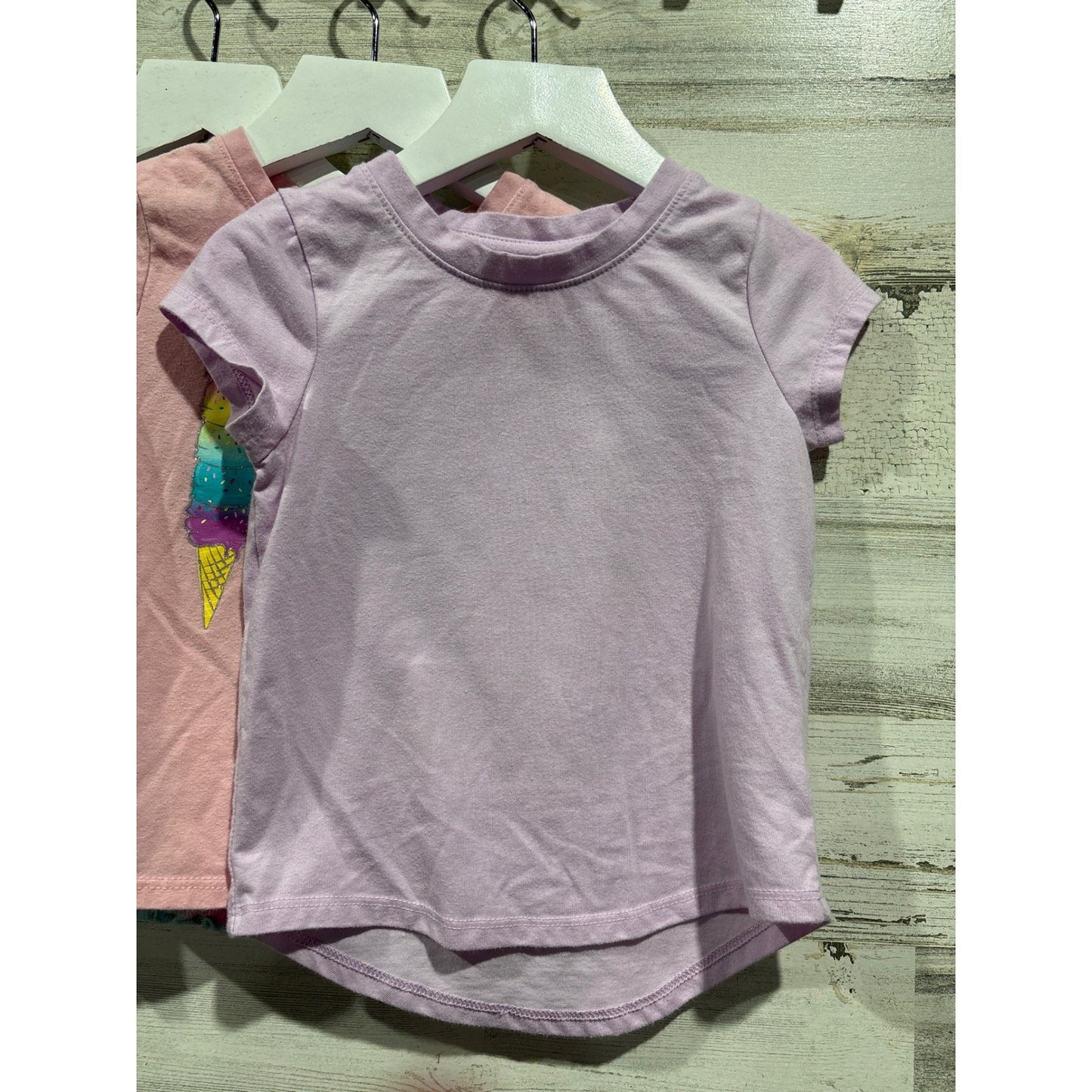 T-Shirt Bundle Girls 2T Graphic Cotton Playwear5