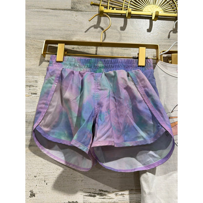 Sweet Honey All in Motion Girls Size 6 Purple Pink Butterfly Active Set GUC2