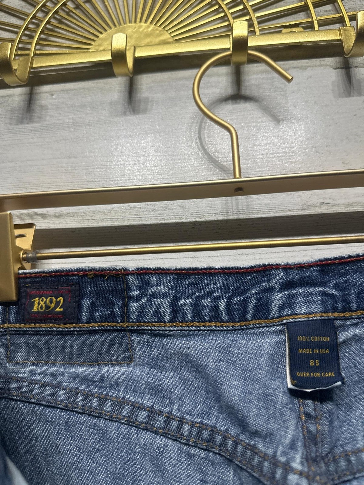 Abercrombie & Fitch Flare Jeans Women 8S Blue Vintage Y2K Made in USA2