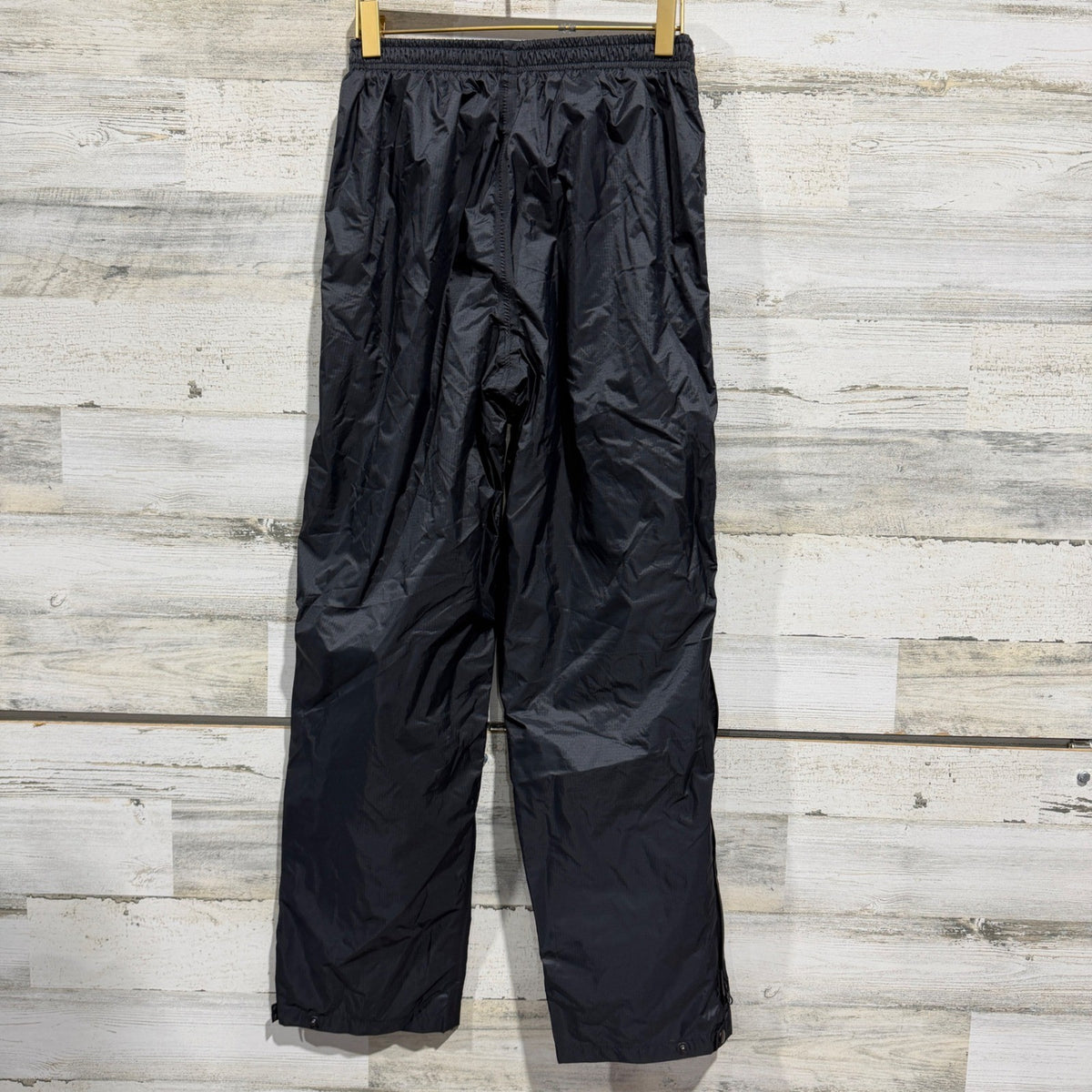 Karrimor Rain Pants Boys 13 Black Weathertite Waterproof Outdoors Nature EUC4