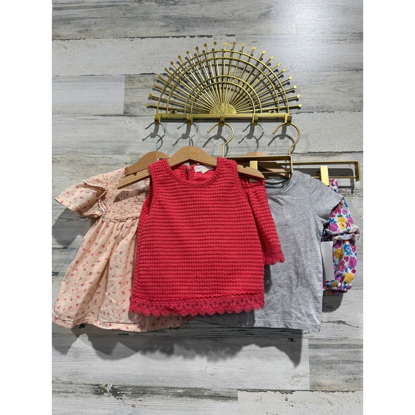 Miniwear Jessica Simpson B'Tween Baby Girls 18-24M Pink Red Bundle EUC0