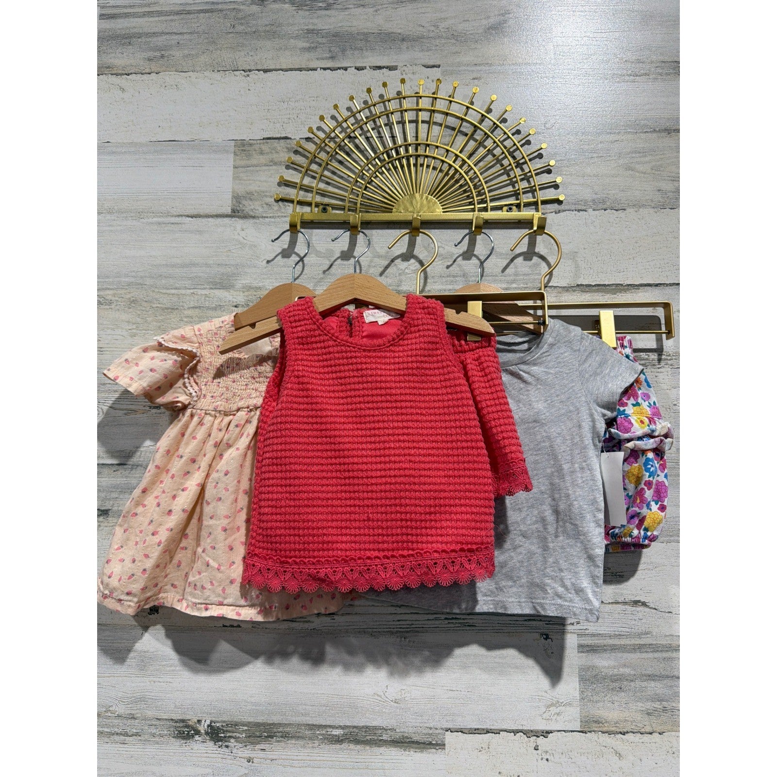 Miniwear Jessica Simpson B'Tween Baby Girls 18-24M Pink Red Bundle EUC0