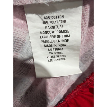 Planet Cotton Dress Girls 6 Red Plaid Ruffle Holiday Classic EUC2