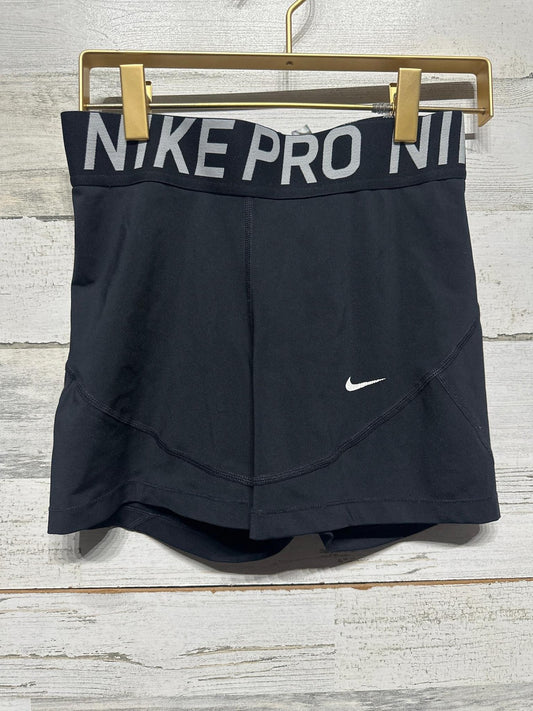 Nike Pro Training Shorts Women Medium Black 3 Inch Compression EUC0