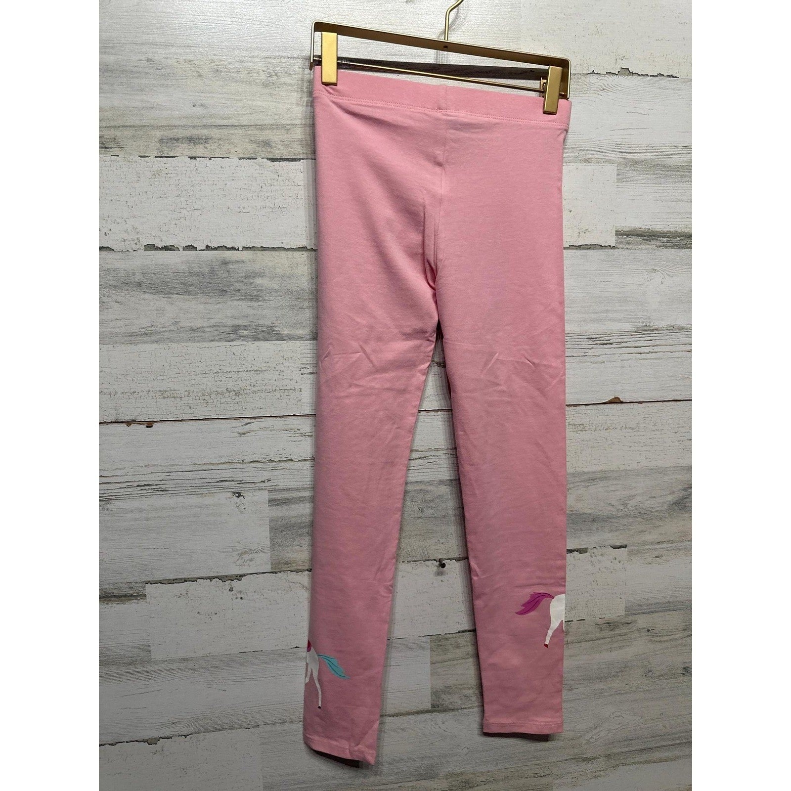 Joules Artwork Leggings Girls 11 Pink Unicorn Graphic Whimsical NWT3