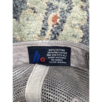 Baseball Caps Women One Size Adjustable Gray Football Plaid Sporty *Flawed5