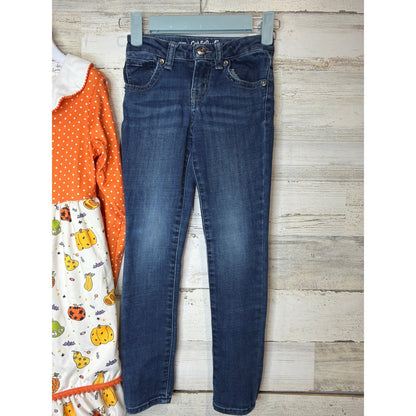 Marie Nicole Rae Dunn Cat & Jack Girls Size 6 Orange Halloween Fall Bundle2