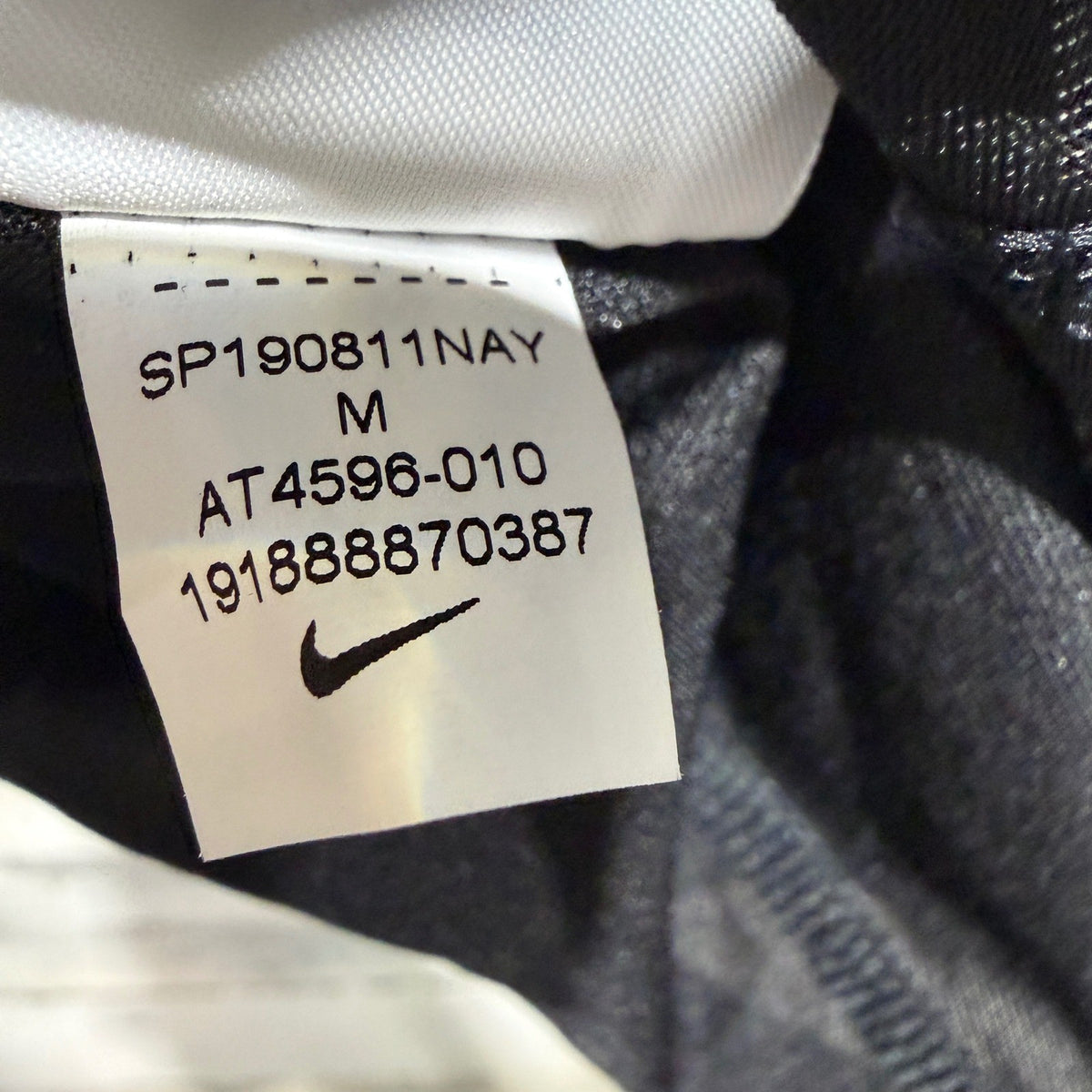 Nike Dry Just Do It Strappy Tank Top Women Medium Black Polyester Activewear NWT8