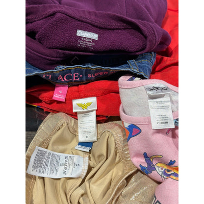Childrens Place Old Navy Girls 3T 4T 5pc Bundle Wonder Woman Jeans EUC5