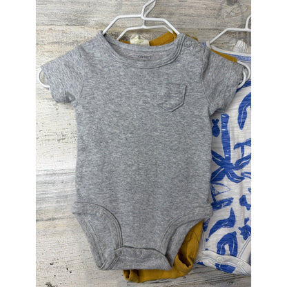 Carter's Bodysuit Shorts Swimsuit Boys Size 3m Summer Bundle Coastal Resort2