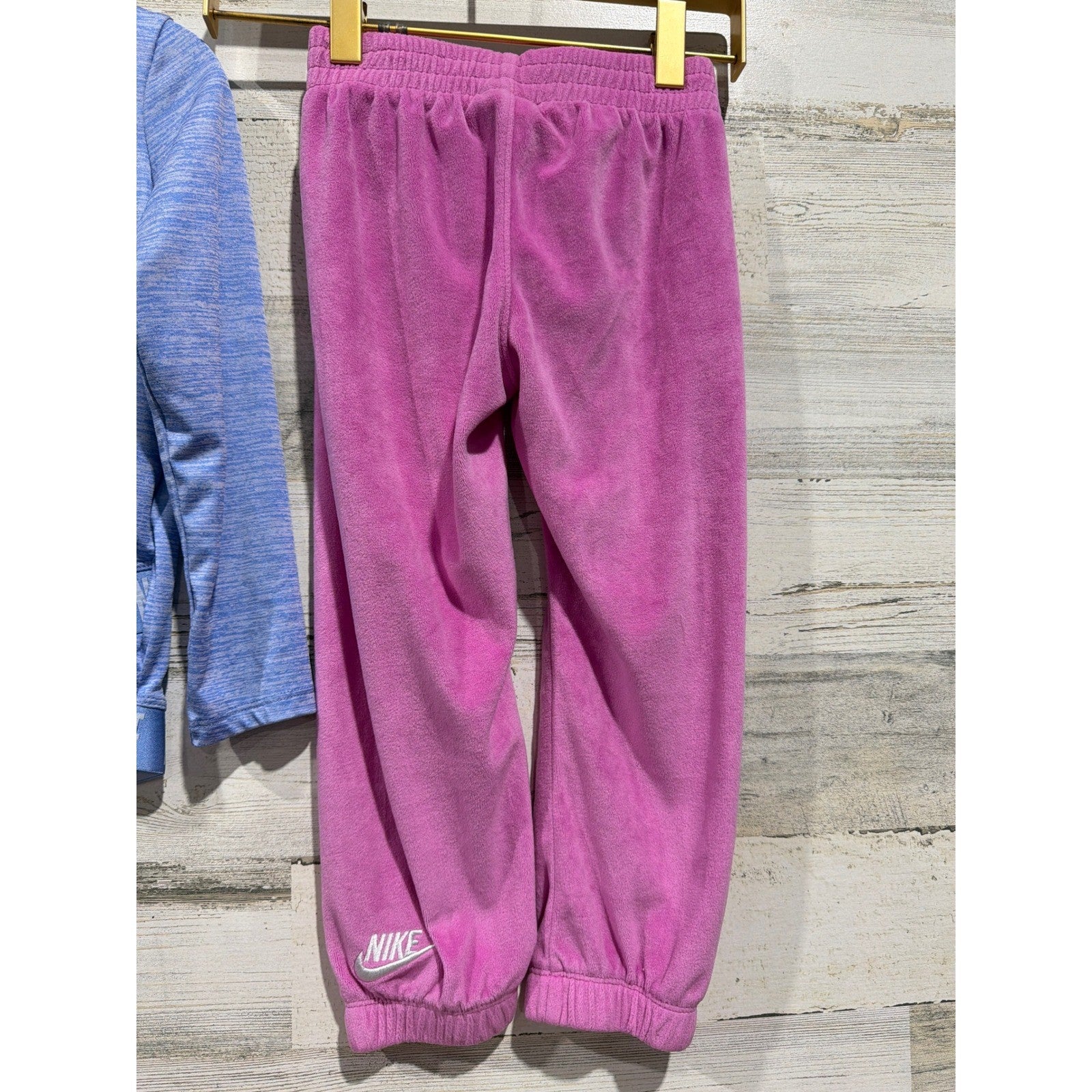 Nike Hoodie Shirt Pants Bundle Girls 4T 4 Pink Blue Athletic Gorpcore EUC4