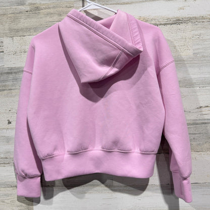 Abercrombie Kids YPB Quarter-Zip Hoodie Girls 11/12 Pink Activewear EUC4