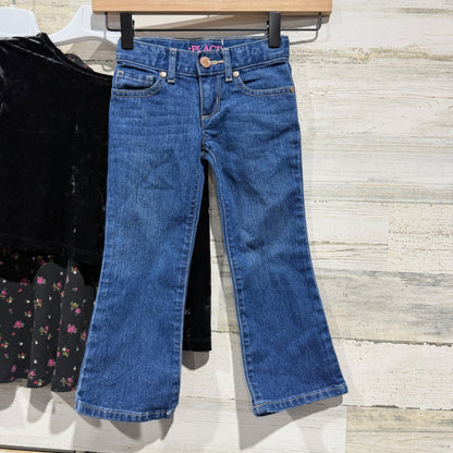 Gap Childrens Place Jessica Simpson Bundle Floral Velvet Denim Girls 4T Casual6