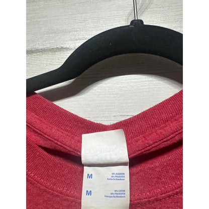 Graphic T-Shirt Women M Red Better Not Pout Holiday EUC1