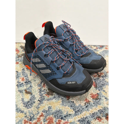 Adidas Terrex Hiking Shoes Boys 12 Blue Orange Rain.RDY Outdoors Nature0