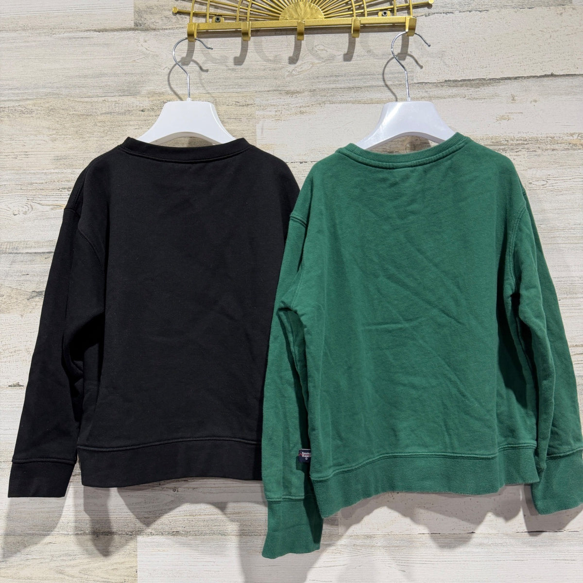 Holland Ave Rowing Blazers Sweatshirt Lot Kids 6/7 Green Black Graphic EUC6