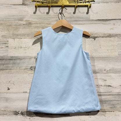 The Beaufort Bonnet Company Jumper Dress Girls 2T Pink Blue Colorblock Preppy4