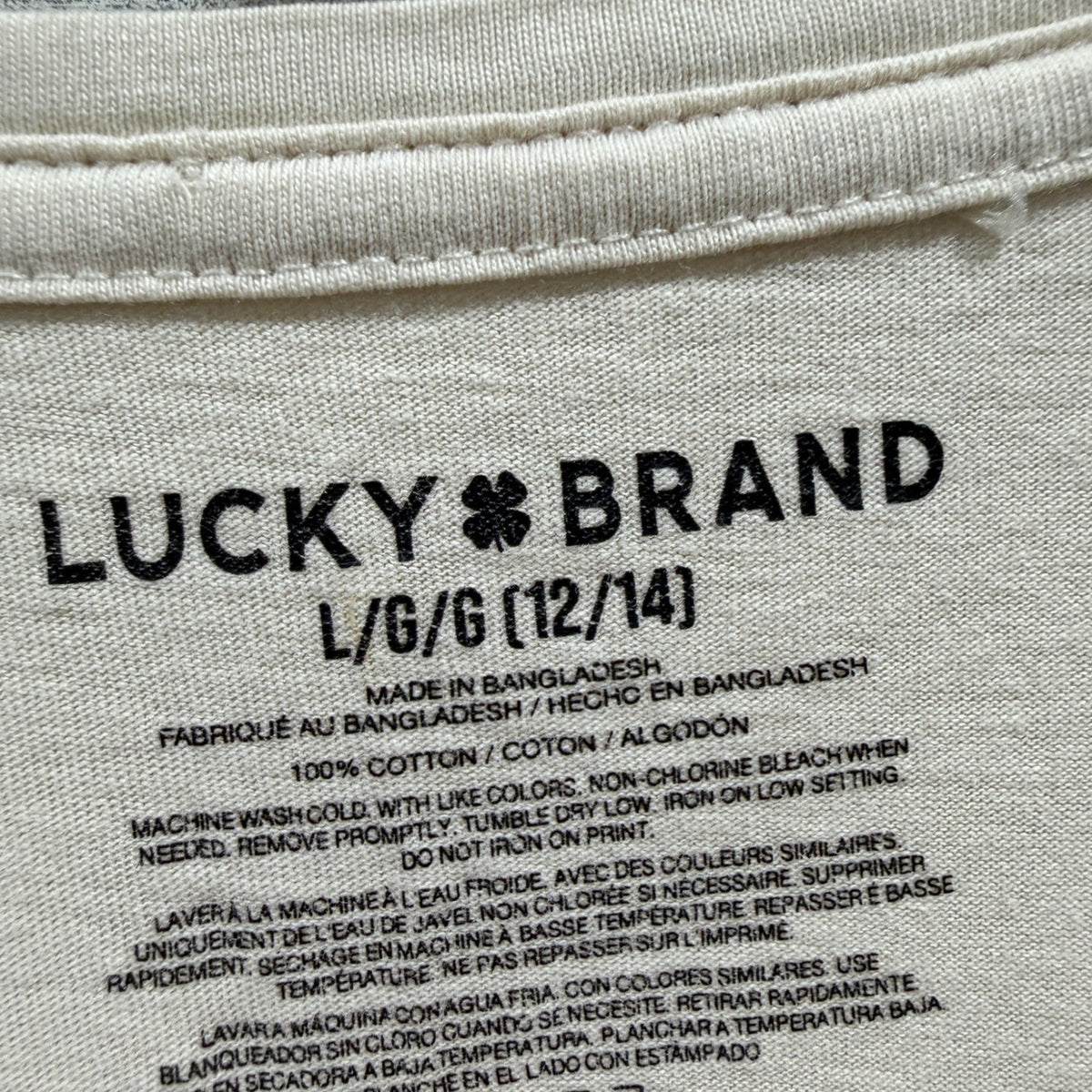 Lucky Brand Shirt Shorts Set Girls 12 Blue Cream Horse Rodeo Club Western EUC2