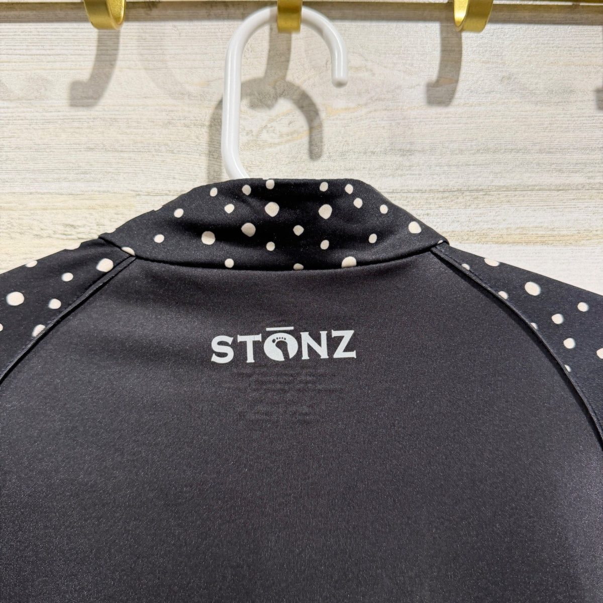 Stonz Sun Suit 18-24M Black Polka Dot Rash Guard UV Protection NWT5
