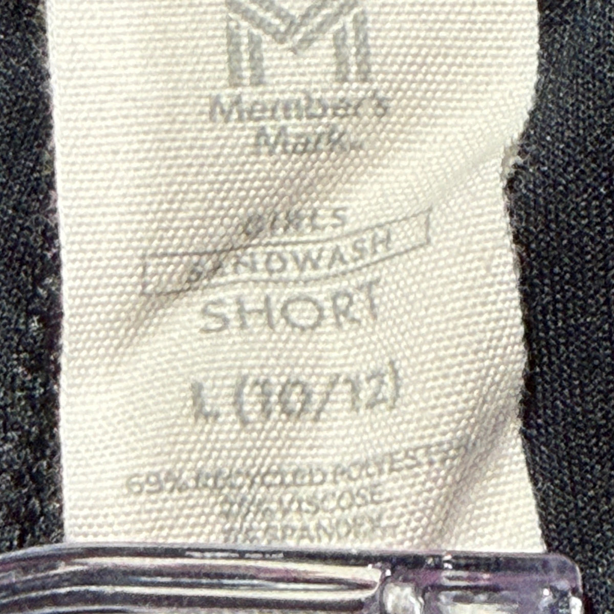 Member's Mark Sandwash Shorts 2-Pack Girls L 10/12 Pink Black Poly Blend EUC5