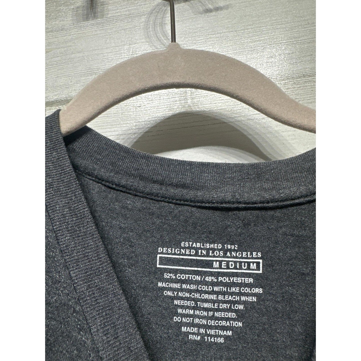 Established 1992 LSU T-Shirt Women Medium Gray Graphic Gameday Collegiate EUC1