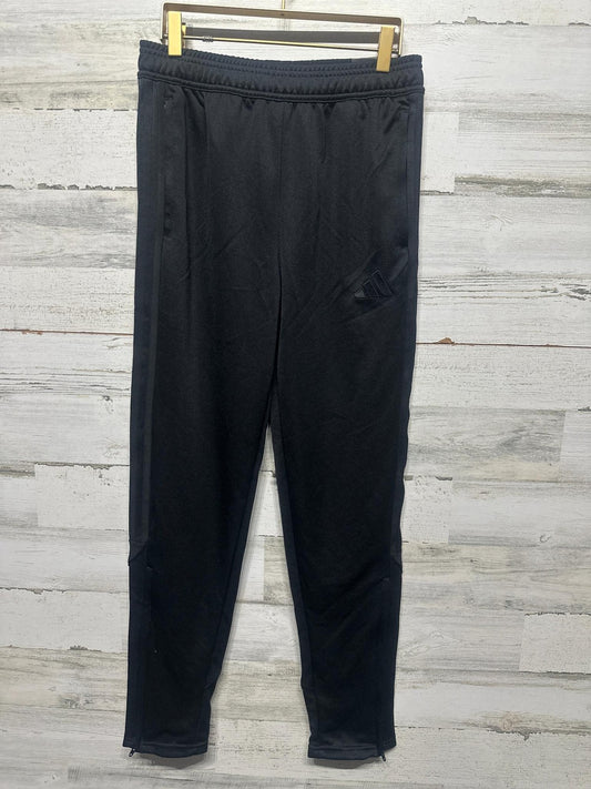 Adidas Track Pants Boys 13-14Y Black Tapered Tiro Athletic Joggers NWT0